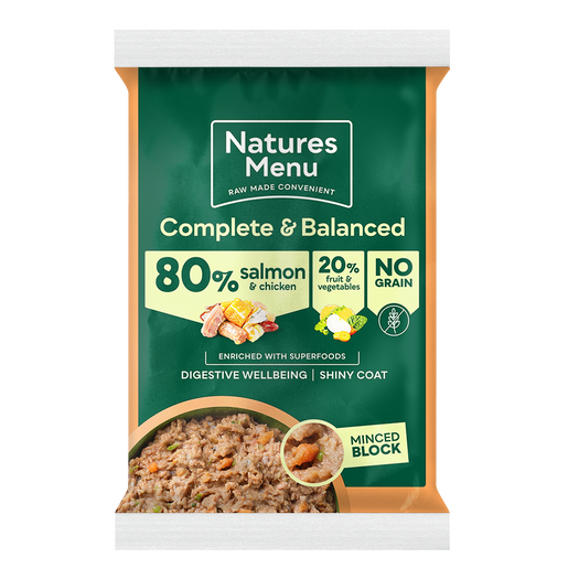 80% Salmon & Chicken Block 300g